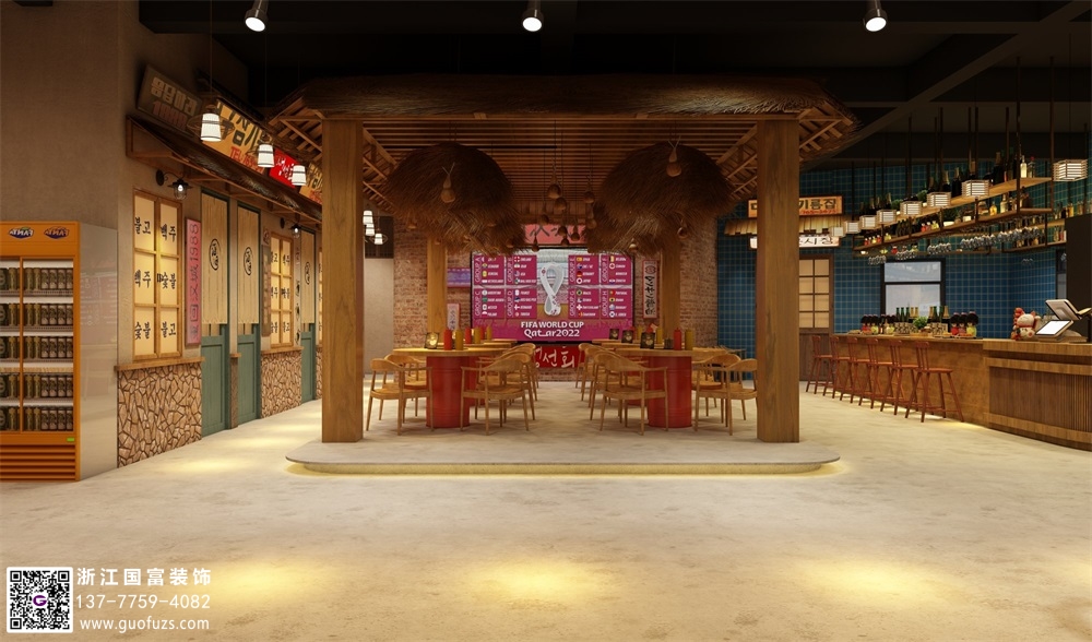韓式烤肉店設(shè)計的要點有哪些？